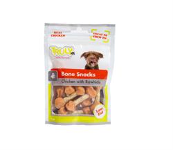 Truly Bone Snacks Kylling & Råhud. Godbidder til hunde. 90 g
